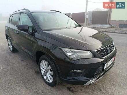 Черный Сеат Ateca, объемом двигателя 1.6 л и пробегом 150 тыс. км за 15600 $, фото 1 на Automoto.ua