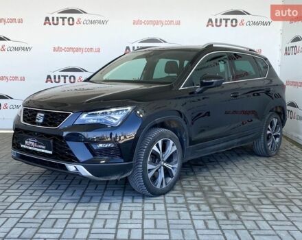 Черный Сеат Ateca, объемом двигателя 1.4 л и пробегом 165 тыс. км за 22850 $, фото 1 на Automoto.ua