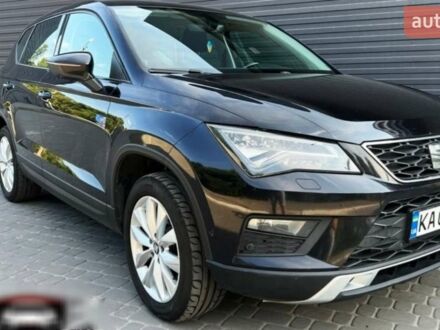 Чорний Сеат Ateca, об'ємом двигуна 1.4 л та пробігом 158 тис. км за 17400 $, фото 1 на Automoto.ua