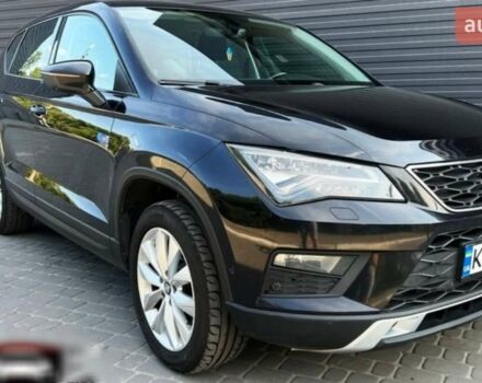Черный Сеат Ateca, объемом двигателя 1.4 л и пробегом 158 тыс. км за 17400 $, фото 1 на Automoto.ua