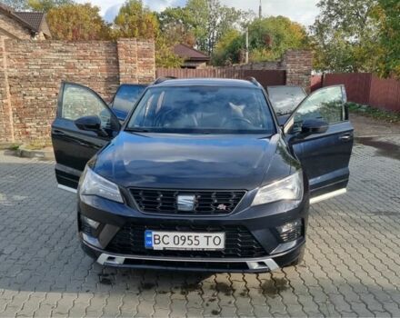 Черный Сеат Ateca, объемом двигателя 2 л и пробегом 115 тыс. км за 24496 $, фото 1 на Automoto.ua