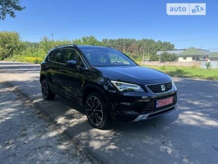 Черный Сеат Ateca, объемом двигателя 1.97 л и пробегом 197 тыс. км за 25300 $, фото 1 на Automoto.ua