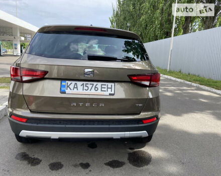 Коричневый Сеат Ateca, объемом двигателя 1.4 л и пробегом 88 тыс. км за 22500 $, фото 3 на Automoto.ua