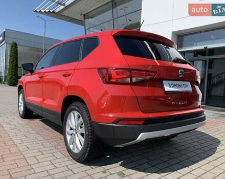 Червоний Сеат Ateca, об'ємом двигуна 1.4 л та пробігом 101 тис. км за 16700 $, фото 10 на Automoto.ua