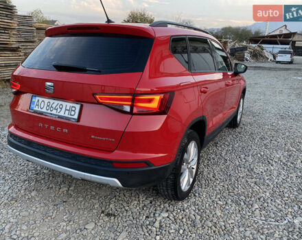 Красный Сеат Ateca, объемом двигателя 1.6 л и пробегом 150 тыс. км за 17000 $, фото 3 на Automoto.ua