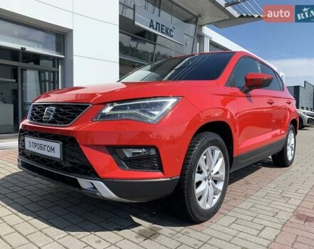 Червоний Сеат Ateca, об'ємом двигуна 1.4 л та пробігом 101 тис. км за 16700 $, фото 5 на Automoto.ua