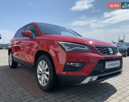 Червоний Сеат Ateca, об'ємом двигуна 1.4 л та пробігом 101 тис. км за 16700 $, фото 7 на Automoto.ua