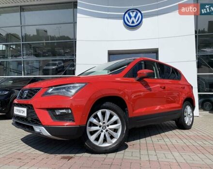 Червоний Сеат Ateca, об'ємом двигуна 1.4 л та пробігом 101 тис. км за 16700 $, фото 2 на Automoto.ua