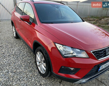 Красный Сеат Ateca, объемом двигателя 1.6 л и пробегом 150 тыс. км за 17000 $, фото 10 на Automoto.ua