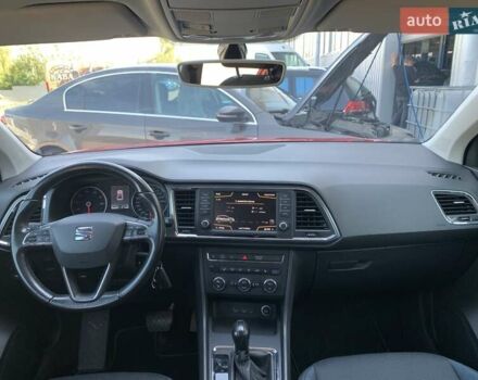 Червоний Сеат Ateca, об'ємом двигуна 1.4 л та пробігом 101 тис. км за 16700 $, фото 12 на Automoto.ua