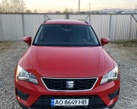 Красный Сеат Ateca, объемом двигателя 1.6 л и пробегом 150 тыс. км за 17000 $, фото 9 на Automoto.ua