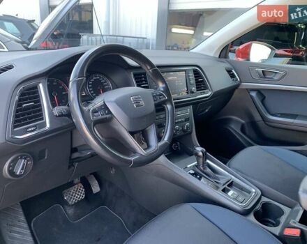 Червоний Сеат Ateca, об'ємом двигуна 1.4 л та пробігом 101 тис. км за 16700 $, фото 13 на Automoto.ua