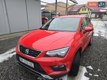 Сеат Ateca 2017 у Львові на Automoto.ua Червоний Сеат Ateca, об'ємом двигуна 1.4 л та пробігом 101 тис. км за 17699 $, фото 1 на Automoto.ua