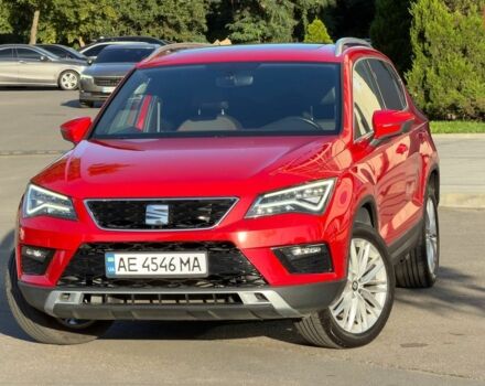 Красный Сеат Ateca, объемом двигателя 1.6 л и пробегом 113 тыс. км за 18100 $, фото 1 на Automoto.ua