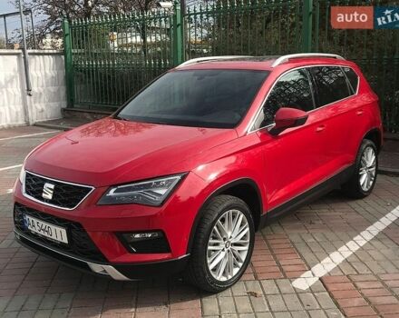 Красный Сеат Ateca, объемом двигателя 1.6 л и пробегом 87 тыс. км за 22000 $, фото 1 на Automoto.ua