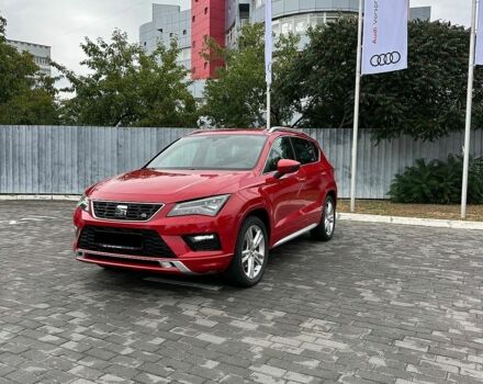Красный Сеат Ateca, объемом двигателя 1.97 л и пробегом 67 тыс. км за 24999 $, фото 1 на Automoto.ua