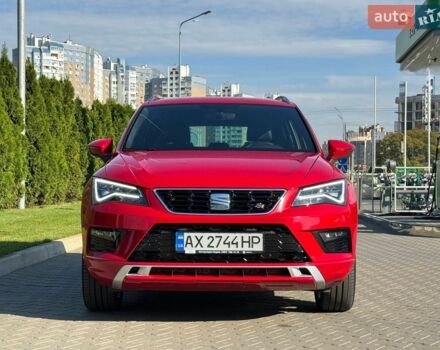 Красный Сеат Ateca, объемом двигателя 1.97 л и пробегом 81 тыс. км за 23800 $, фото 1 на Automoto.ua