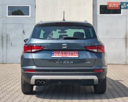 Сірий Сеат Ateca, об'ємом двигуна 2 л та пробігом 195 тис. км за 21300 $, фото 3 на Automoto.ua