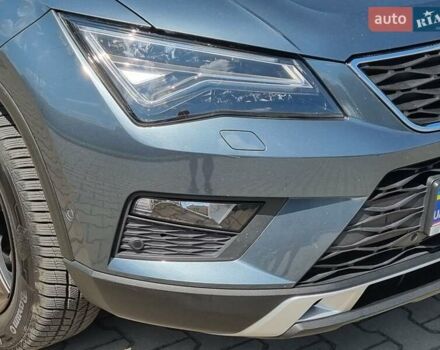 Сірий Сеат Ateca, об'ємом двигуна 2 л та пробігом 195 тис. км за 21300 $, фото 5 на Automoto.ua
