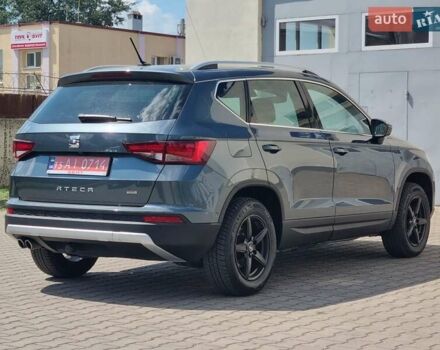 Сірий Сеат Ateca, об'ємом двигуна 2 л та пробігом 195 тис. км за 21300 $, фото 14 на Automoto.ua