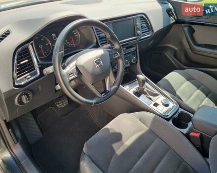 Сірий Сеат Ateca, об'ємом двигуна 2 л та пробігом 195 тис. км за 21300 $, фото 25 на Automoto.ua