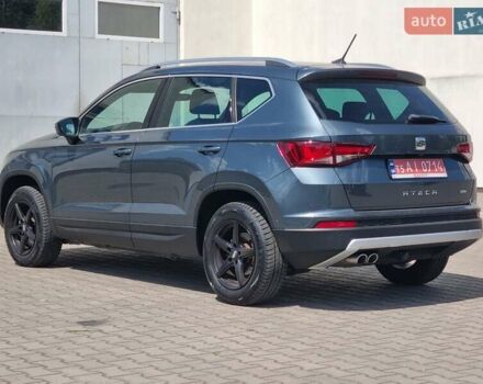 Сірий Сеат Ateca, об'ємом двигуна 2 л та пробігом 195 тис. км за 21300 $, фото 4 на Automoto.ua
