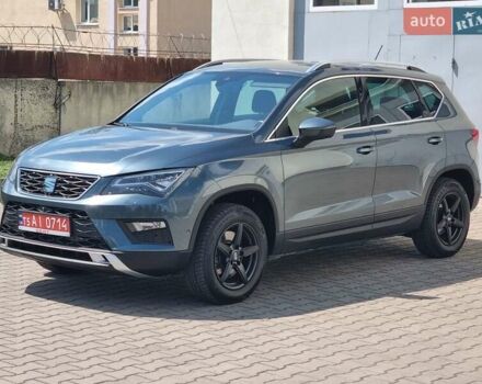 Сірий Сеат Ateca, об'ємом двигуна 2 л та пробігом 195 тис. км за 21300 $, фото 7 на Automoto.ua