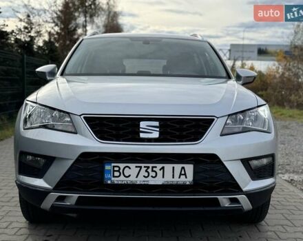 Сірий Сеат Ateca, об'ємом двигуна 1.6 л та пробігом 148 тис. км за 16800 $, фото 1 на Automoto.ua