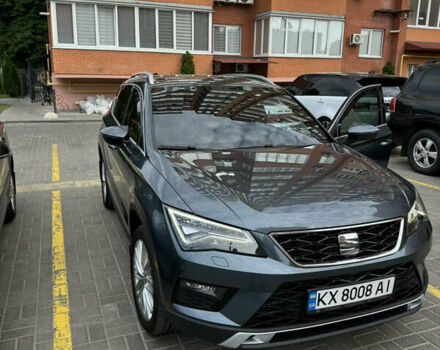 Серый Сеат Ateca, объемом двигателя 1.6 л и пробегом 112 тыс. км за 20900 $, фото 1 на Automoto.ua