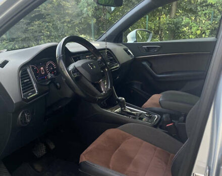 Сірий Сеат Ateca, об'ємом двигуна 1.6 л та пробігом 76 тис. км за 21500 $, фото 6 на Automoto.ua