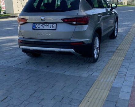 Сірий Сеат Ateca, об'ємом двигуна 1.6 л та пробігом 81 тис. км за 22000 $, фото 3 на Automoto.ua