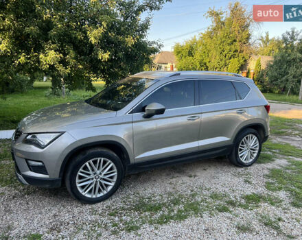 Серый Сеат Ateca, объемом двигателя 1.6 л и пробегом 168 тыс. км за 19800 $, фото 2 на Automoto.ua
