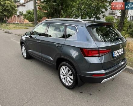 Серый Сеат Ateca, объемом двигателя 1.6 л и пробегом 56 тыс. км за 22500 $, фото 5 на Automoto.ua