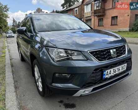 Серый Сеат Ateca, объемом двигателя 1.6 л и пробегом 56 тыс. км за 22500 $, фото 1 на Automoto.ua