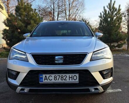 Серый Сеат Ateca, объемом двигателя 1.97 л и пробегом 181 тыс. км за 21999 $, фото 2 на Automoto.ua