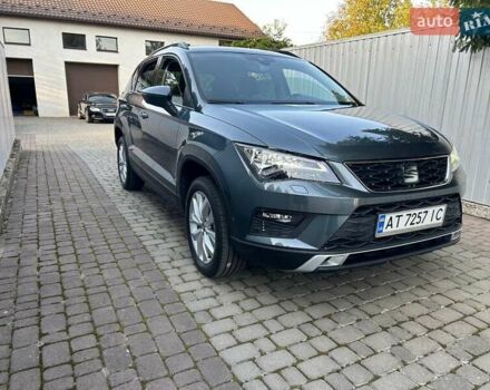 Серый Сеат Ateca, объемом двигателя 1.4 л и пробегом 92 тыс. км за 19700 $, фото 1 на Automoto.ua