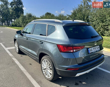Сірий Сеат Ateca, об'ємом двигуна 1.6 л та пробігом 80 тис. км за 20400 $, фото 15 на Automoto.ua