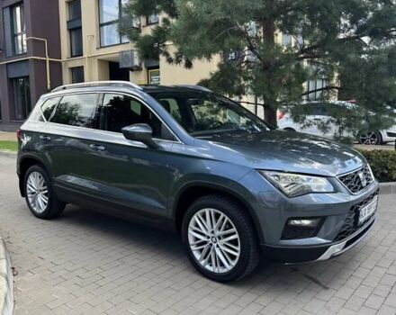 Серый Сеат Ateca, объемом двигателя 1.6 л и пробегом 104 тыс. км за 20500 $, фото 4 на Automoto.ua
