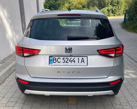 Сірий Сеат Ateca, об'ємом двигуна 1.6 л та пробігом 76 тис. км за 21500 $, фото 2 на Automoto.ua