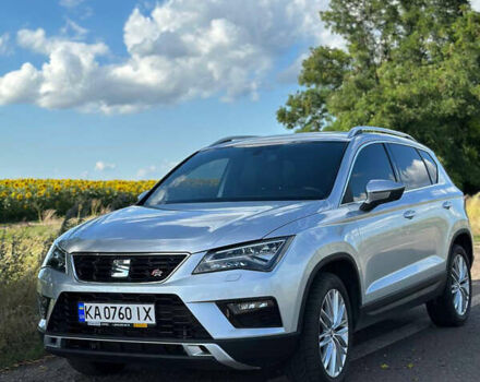 Серый Сеат Ateca, объемом двигателя 1.6 л и пробегом 130 тыс. км за 17700 $, фото 2 на Automoto.ua