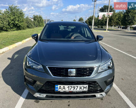 Серый Сеат Ateca, объемом двигателя 1.6 л и пробегом 84 тыс. км за 21000 $, фото 4 на Automoto.ua