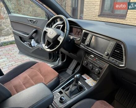 Серый Сеат Ateca, объемом двигателя 1.6 л и пробегом 114 тыс. км за 21500 $, фото 9 на Automoto.ua