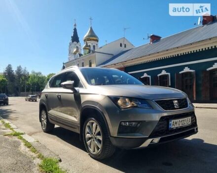 Серый Сеат Ateca, объемом двигателя 1.6 л и пробегом 99 тыс. км за 17000 $, фото 2 на Automoto.ua