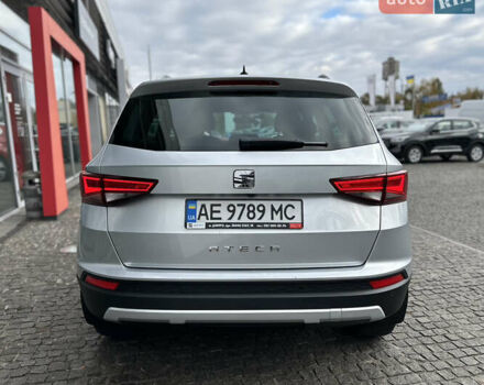 Сірий Сеат Ateca, об'ємом двигуна 1.6 л та пробігом 99 тис. км за 20500 $, фото 10 на Automoto.ua