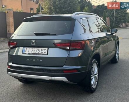 Серый Сеат Ateca, объемом двигателя 1.6 л и пробегом 114 тыс. км за 21500 $, фото 7 на Automoto.ua