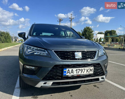 Сірий Сеат Ateca, об'ємом двигуна 1.6 л та пробігом 80 тис. км за 20400 $, фото 5 на Automoto.ua