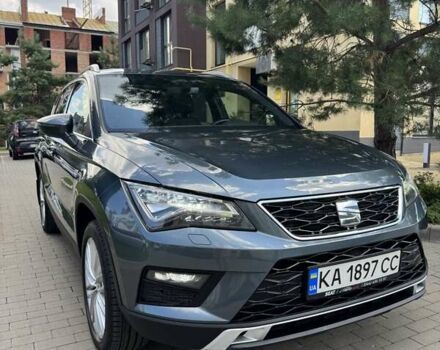 Серый Сеат Ateca, объемом двигателя 1.6 л и пробегом 104 тыс. км за 20500 $, фото 2 на Automoto.ua