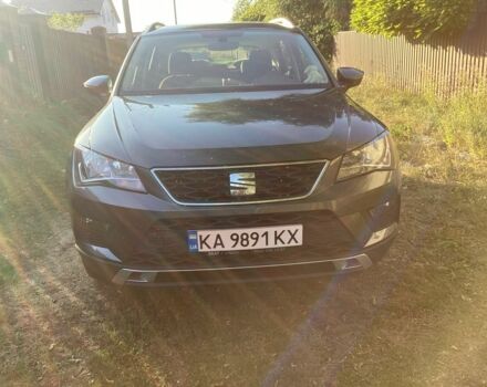 Серый Сеат Ateca, объемом двигателя 1.6 л и пробегом 62 тыс. км за 22500 $, фото 2 на Automoto.ua
