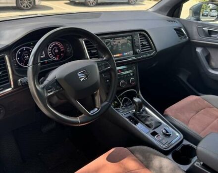 Серый Сеат Ateca, объемом двигателя 1.6 л и пробегом 104 тыс. км за 20500 $, фото 16 на Automoto.ua