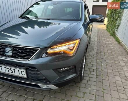 Серый Сеат Ateca, объемом двигателя 1.4 л и пробегом 92 тыс. км за 19700 $, фото 4 на Automoto.ua